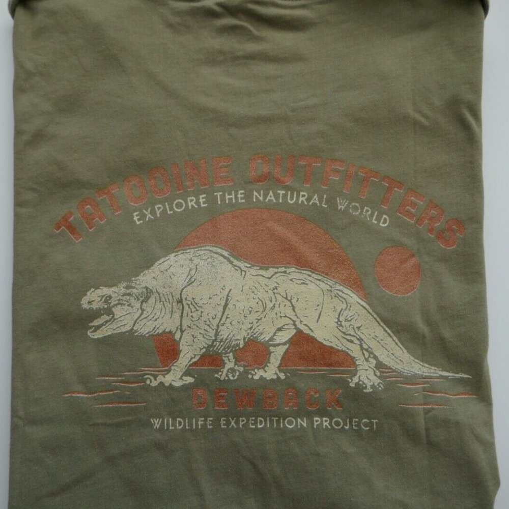 Star Wars DEWBACK Tatooine Wildlife Project T-Shirt MEDIUM New